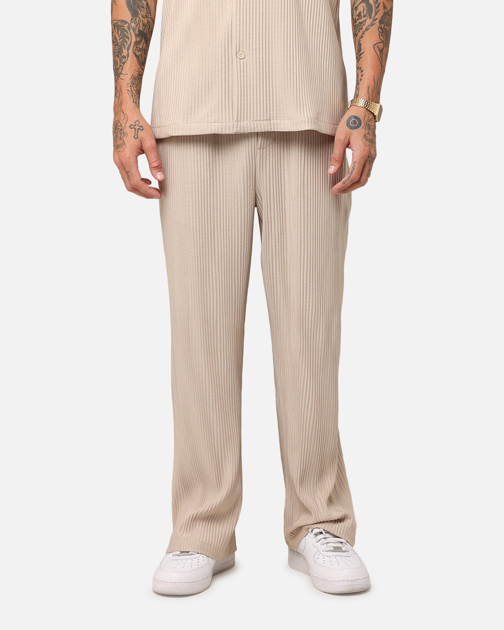XXIII Pleated Pants Tan
