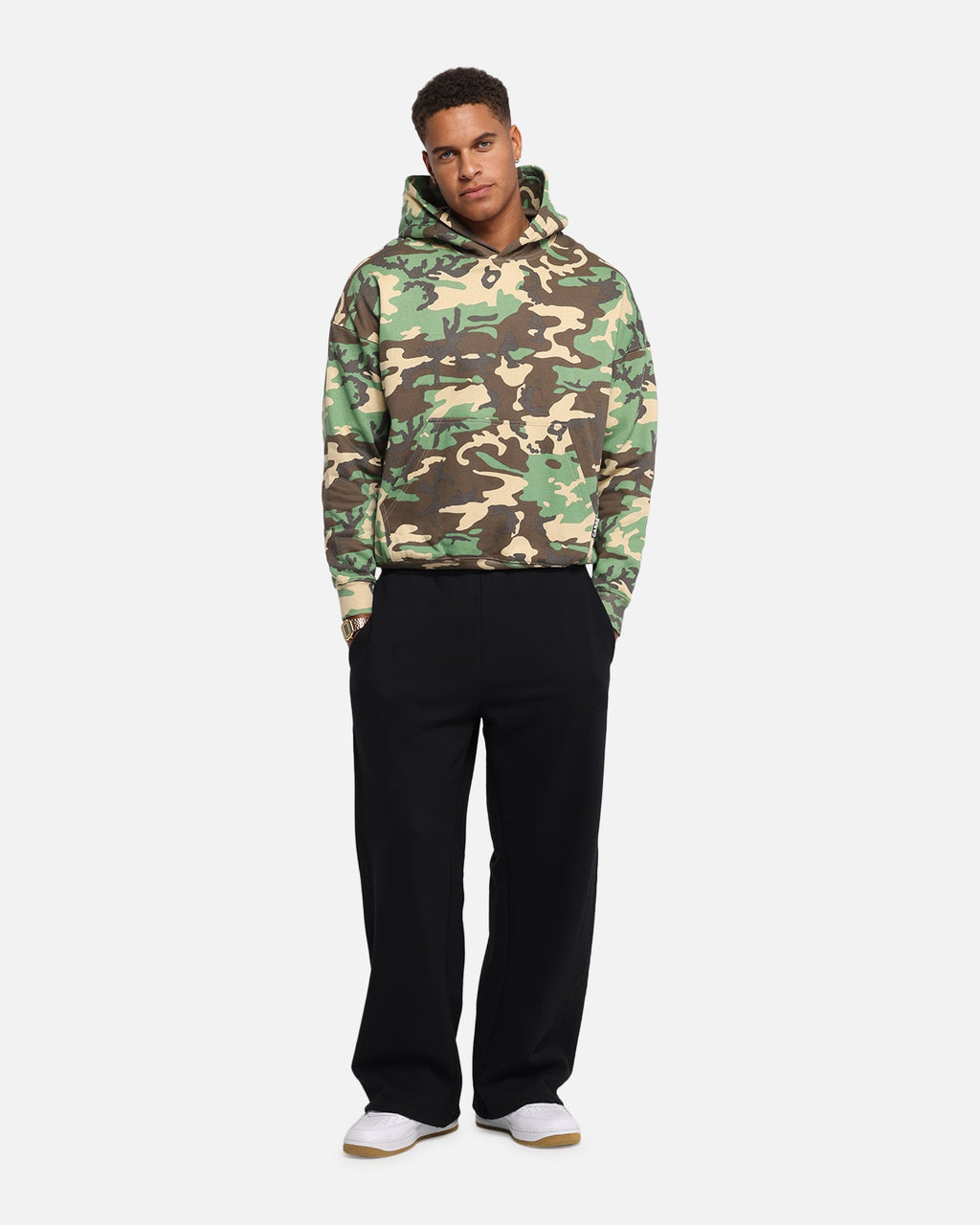 Carre Grit Trackpants Black