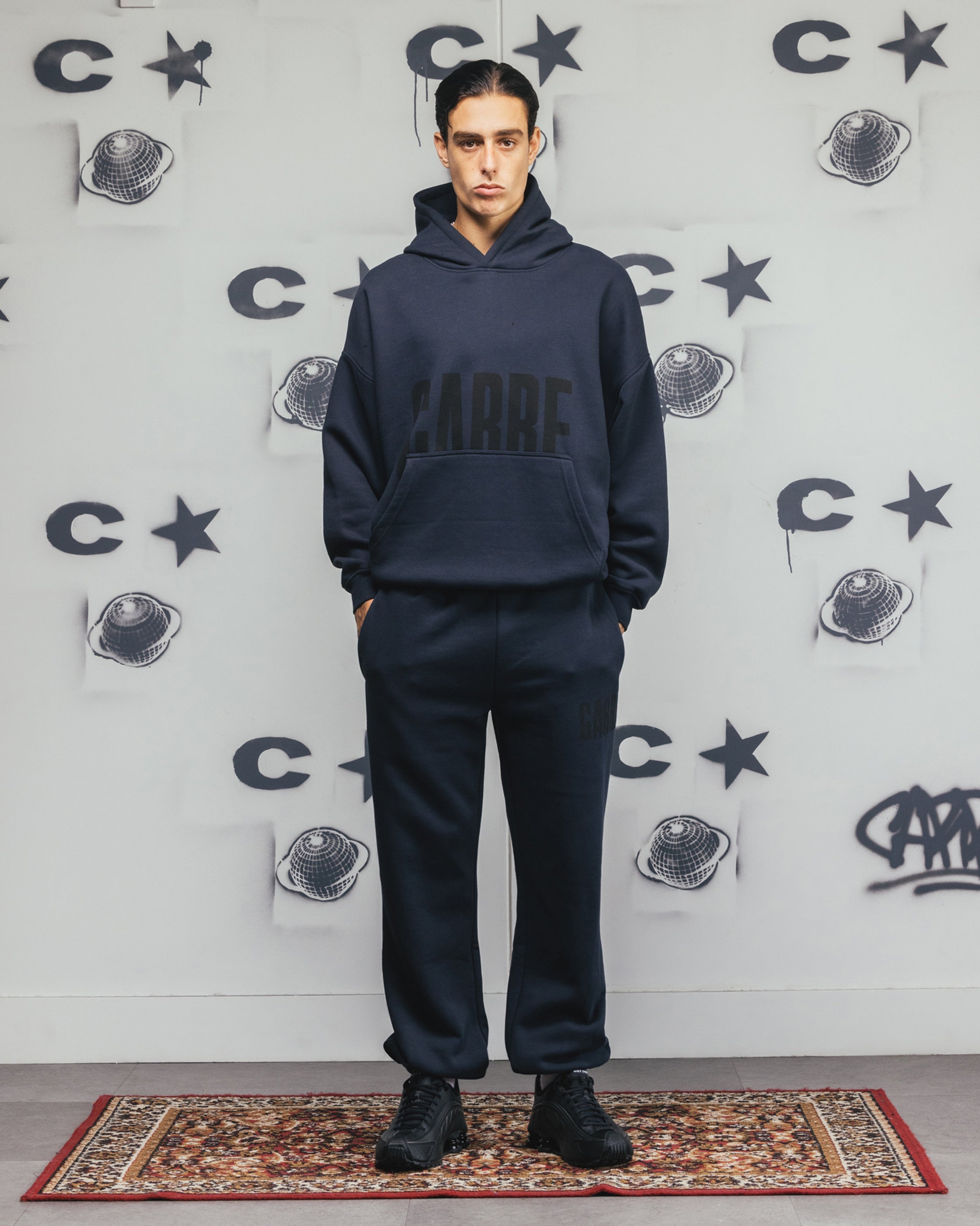 Carre Premium Essentials Track Pant Steel/Black