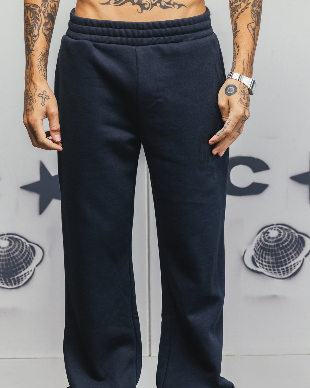 Carre Premium Essentials Track Pant Steel/Black