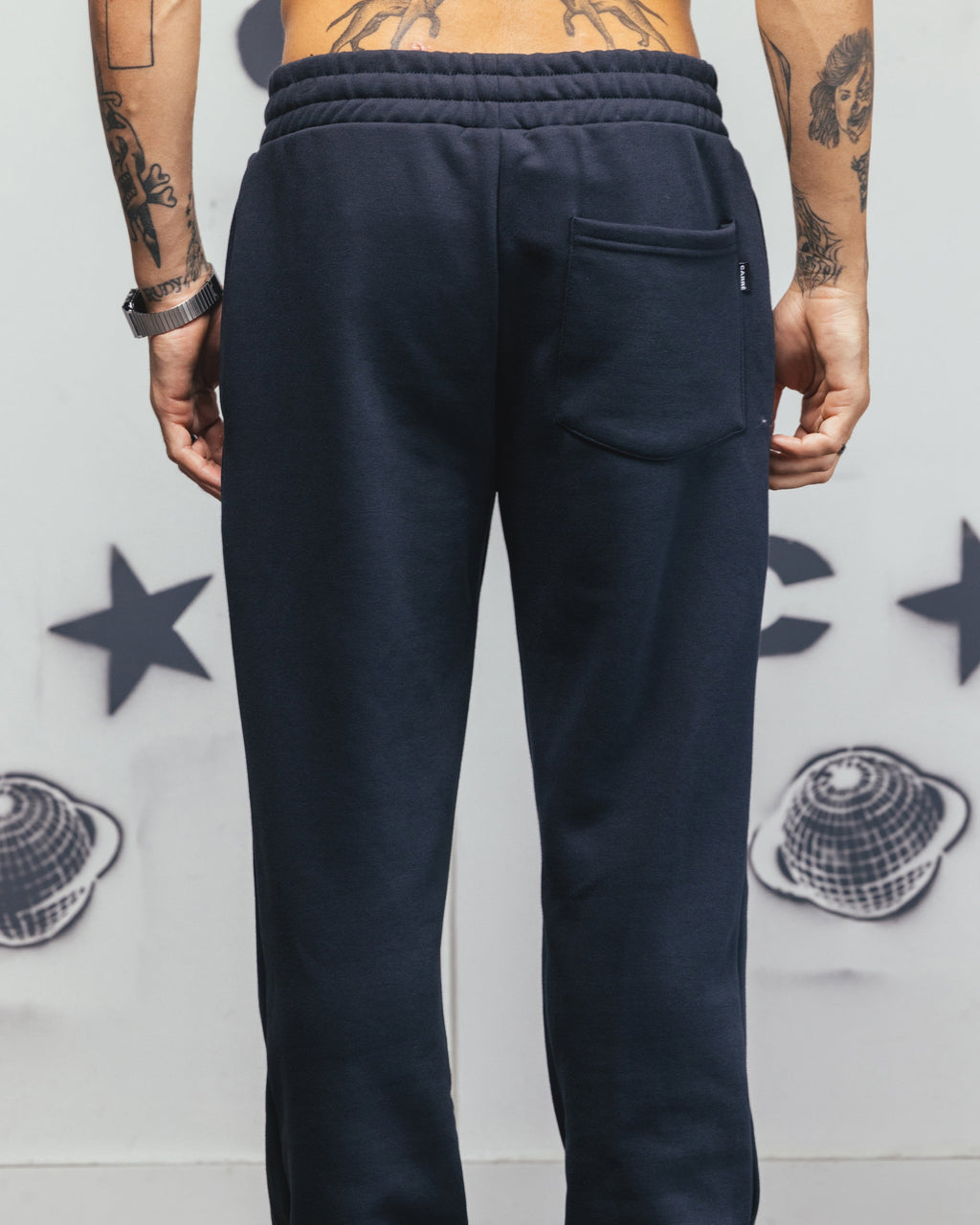 Carre Premium Essentials Track Pant Steel/Black