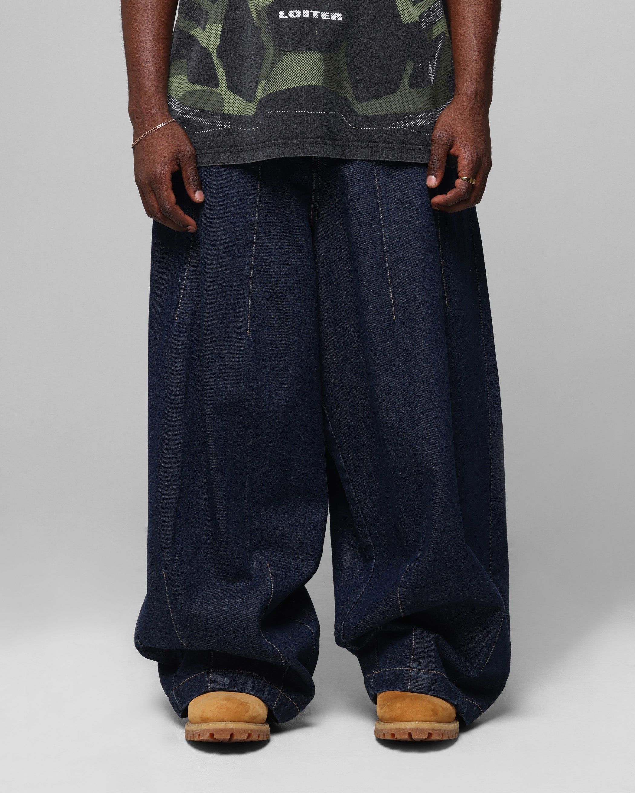 Loiter Kyoto Denim Jeans Raw Indigo