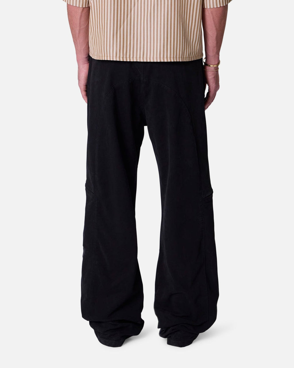 MNML Secret Zipper Cargo Pants Black