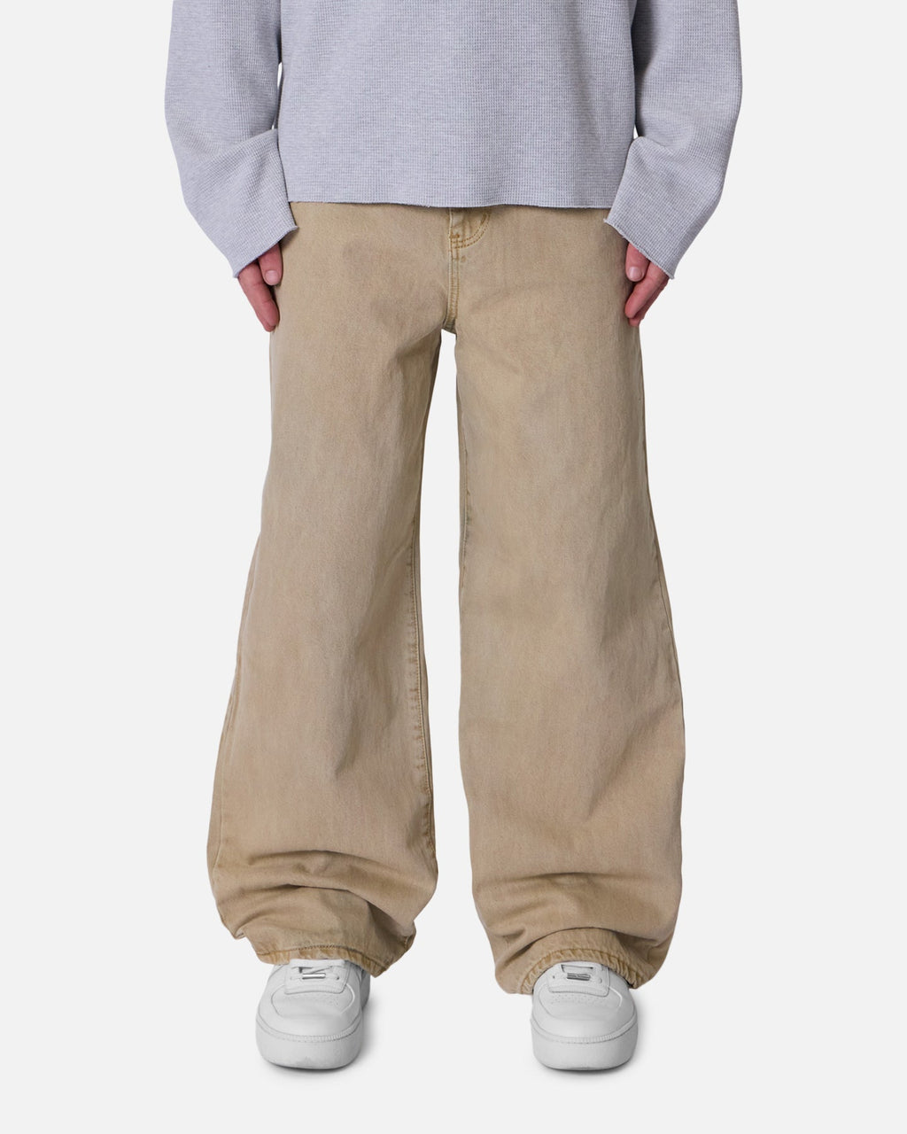 MNML V733 All Washed Up Denim Jeans Tan