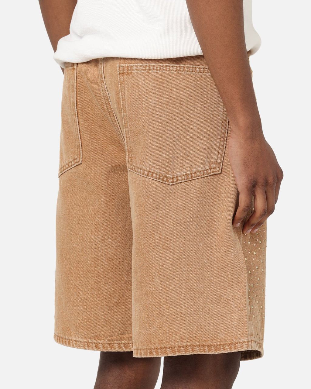 XXIII Diamond Buckle Back Jorts Vintage Sand
