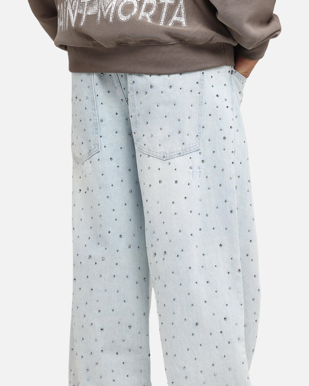 Saint Morta Amplus Glamourama Jeans Blue Dust