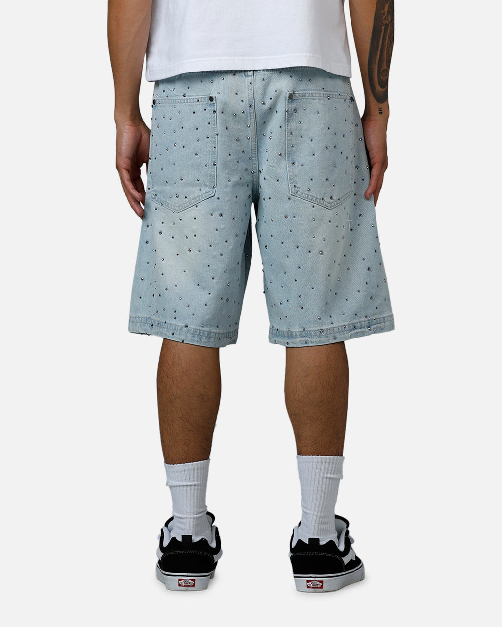 Saint Morta Amplus Glamourama Jorts Blue Dust