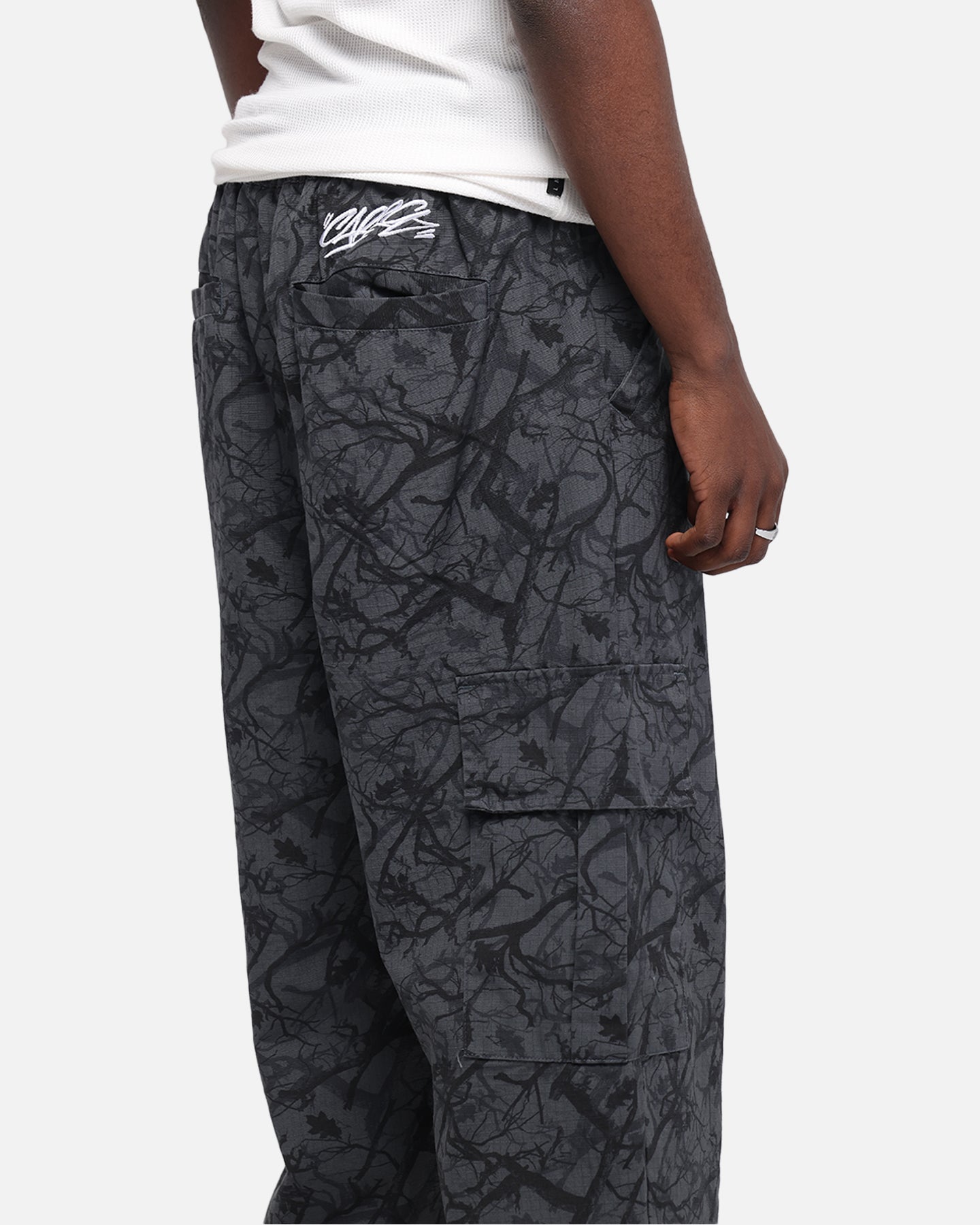 Carre Outlaw Panelled Pant Black Real Tree