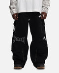 Loiter Sketch Utility Pants Washed Black