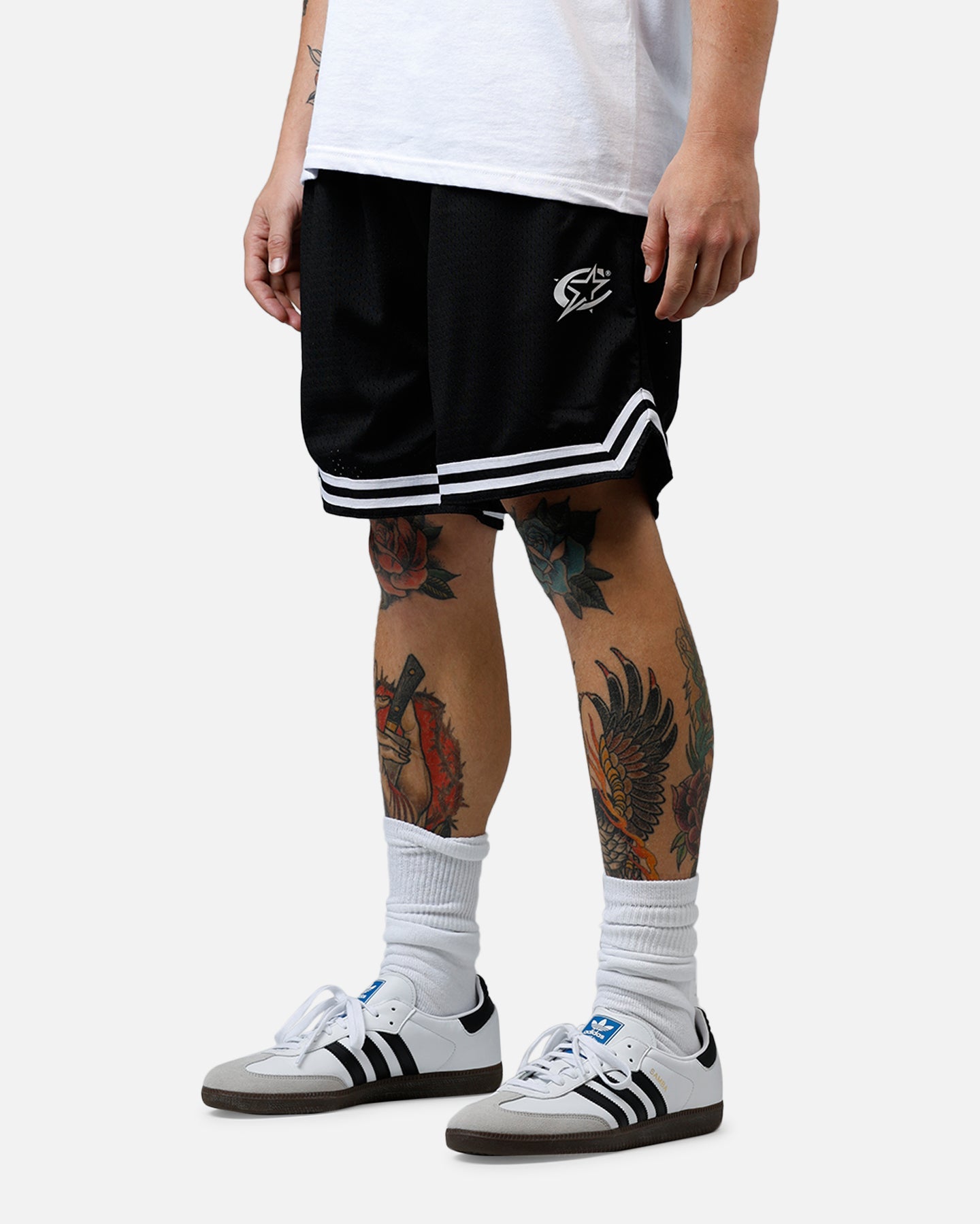 Carre Outlaw Mesh Shorts Black