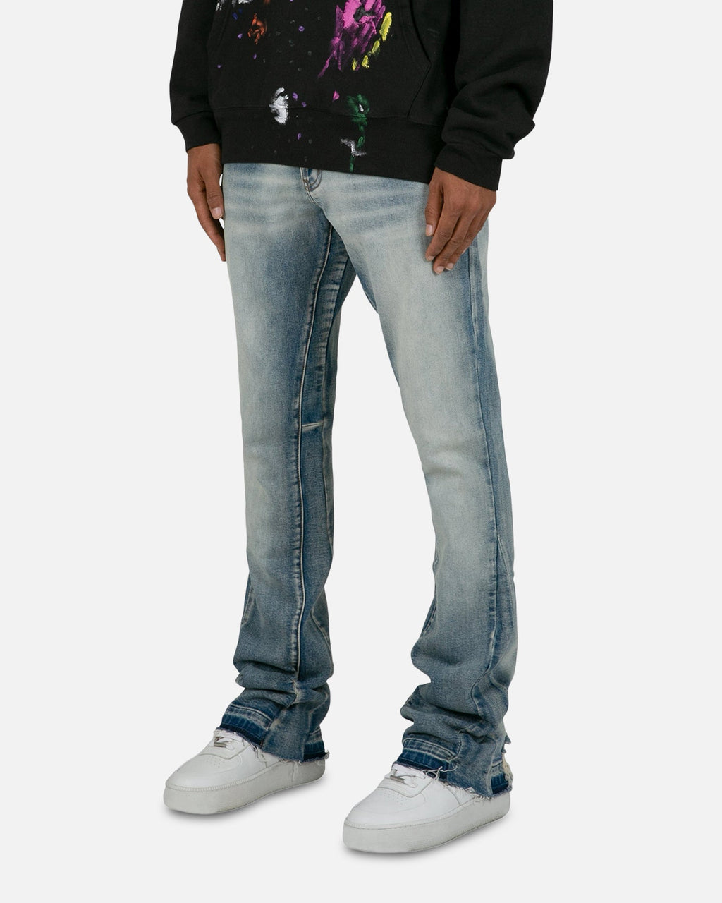 MNML Flare Jeans Blue