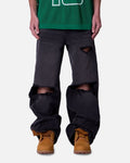MNML Rave Distressed Jeans Vintage Black