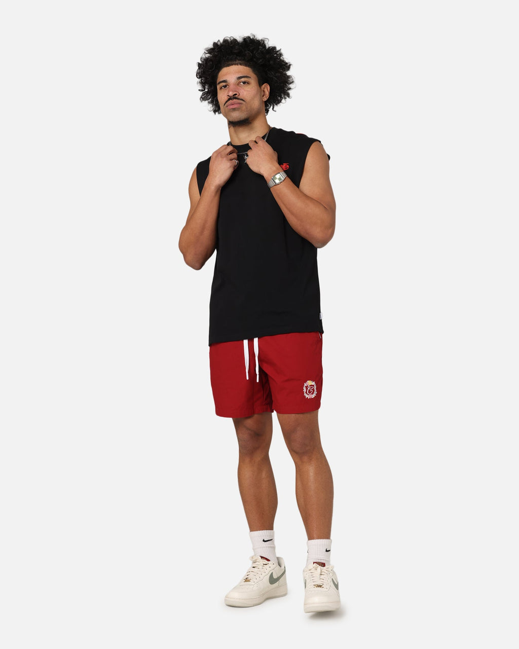 Carre Club Carré Shorts Deep Red