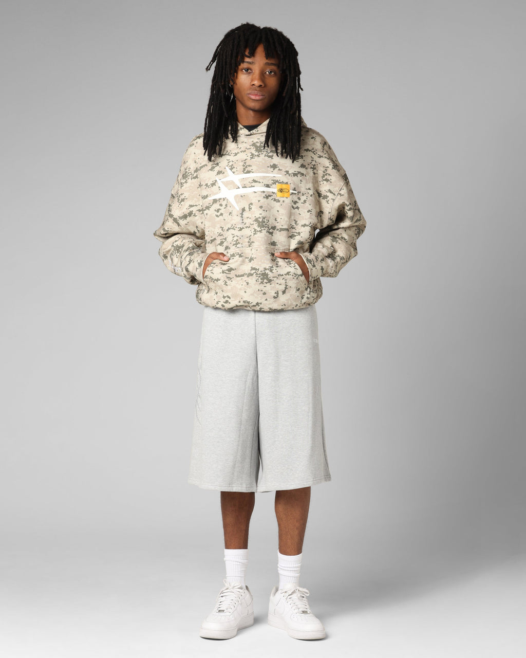 Loiter Opaque Sweat Shorts Grey