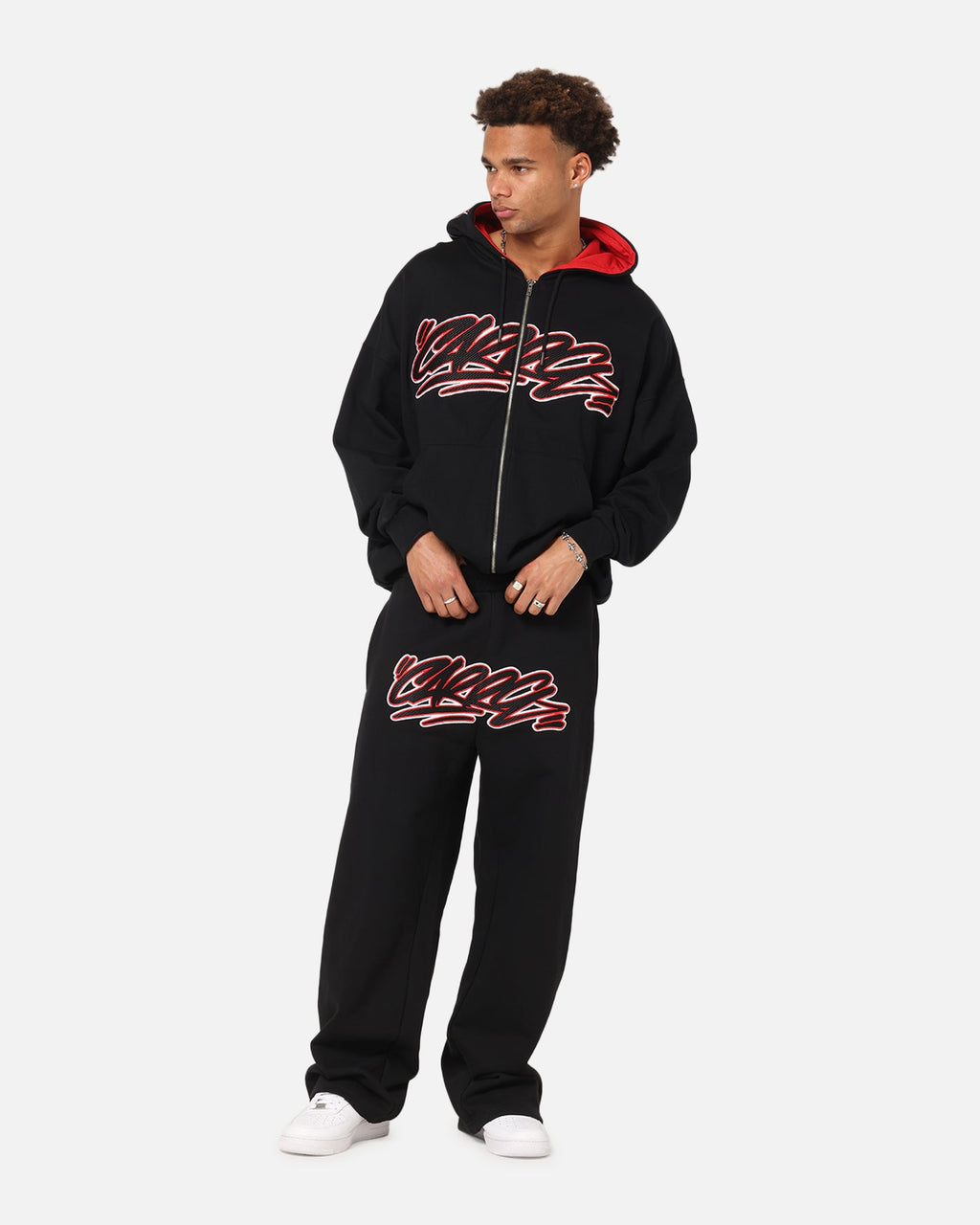 Carre Terrace Trackpants Black