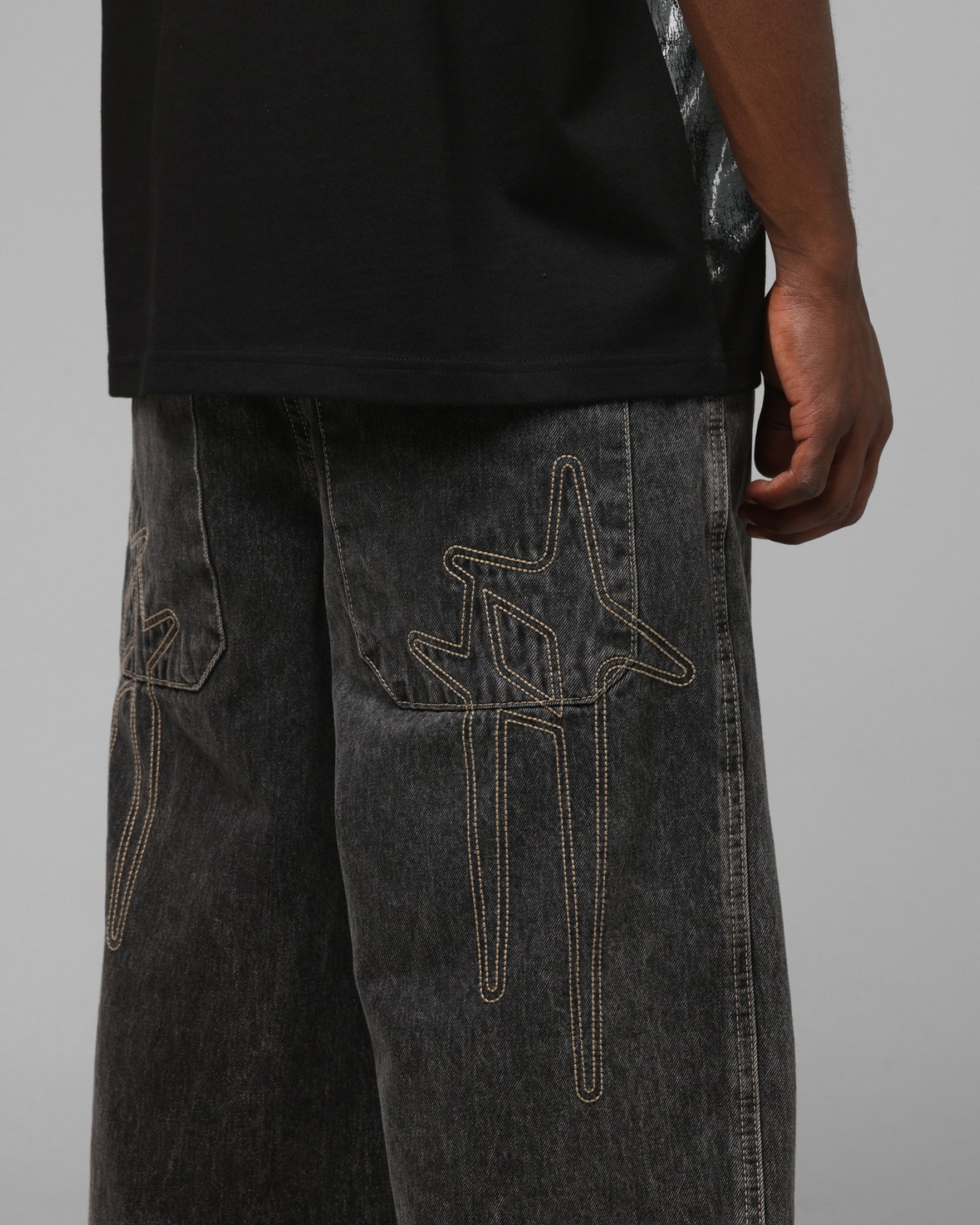 Loiter Star Born Jeans Dirty Grey