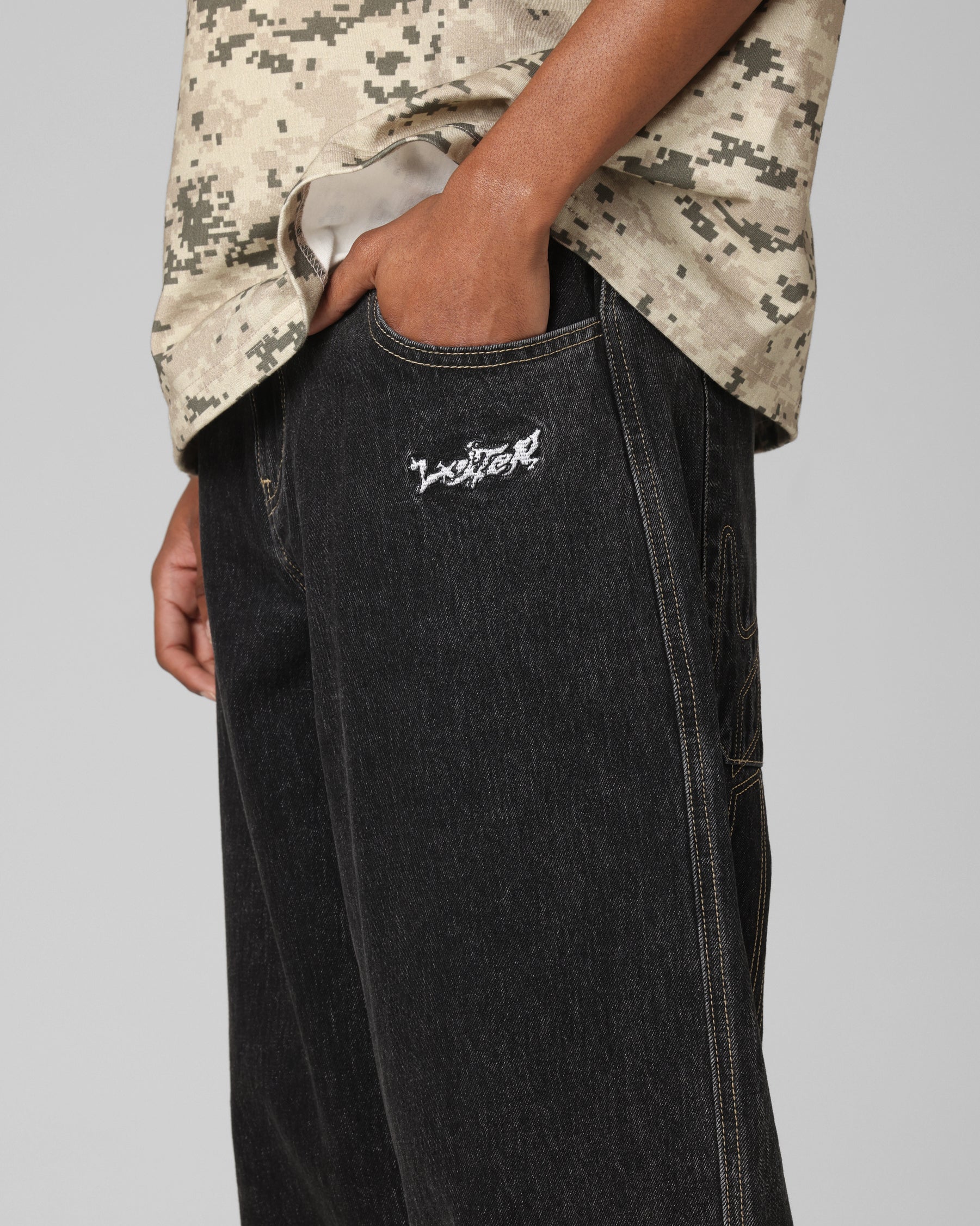 Loiter Star Born Jeans Vintage Black