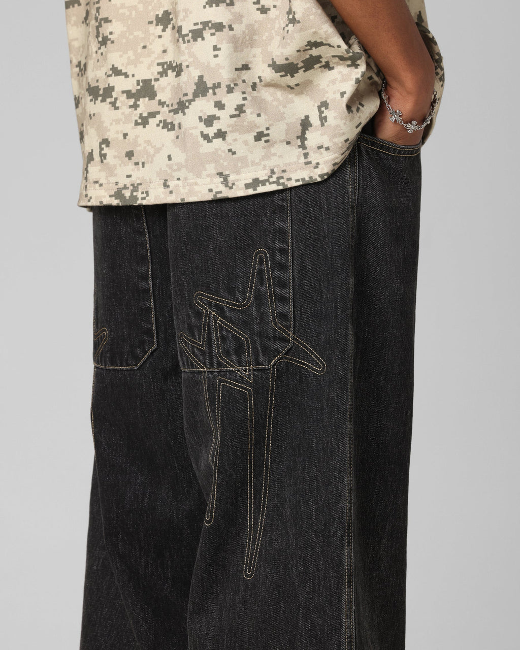 Loiter Star Born Jeans Vintage Black