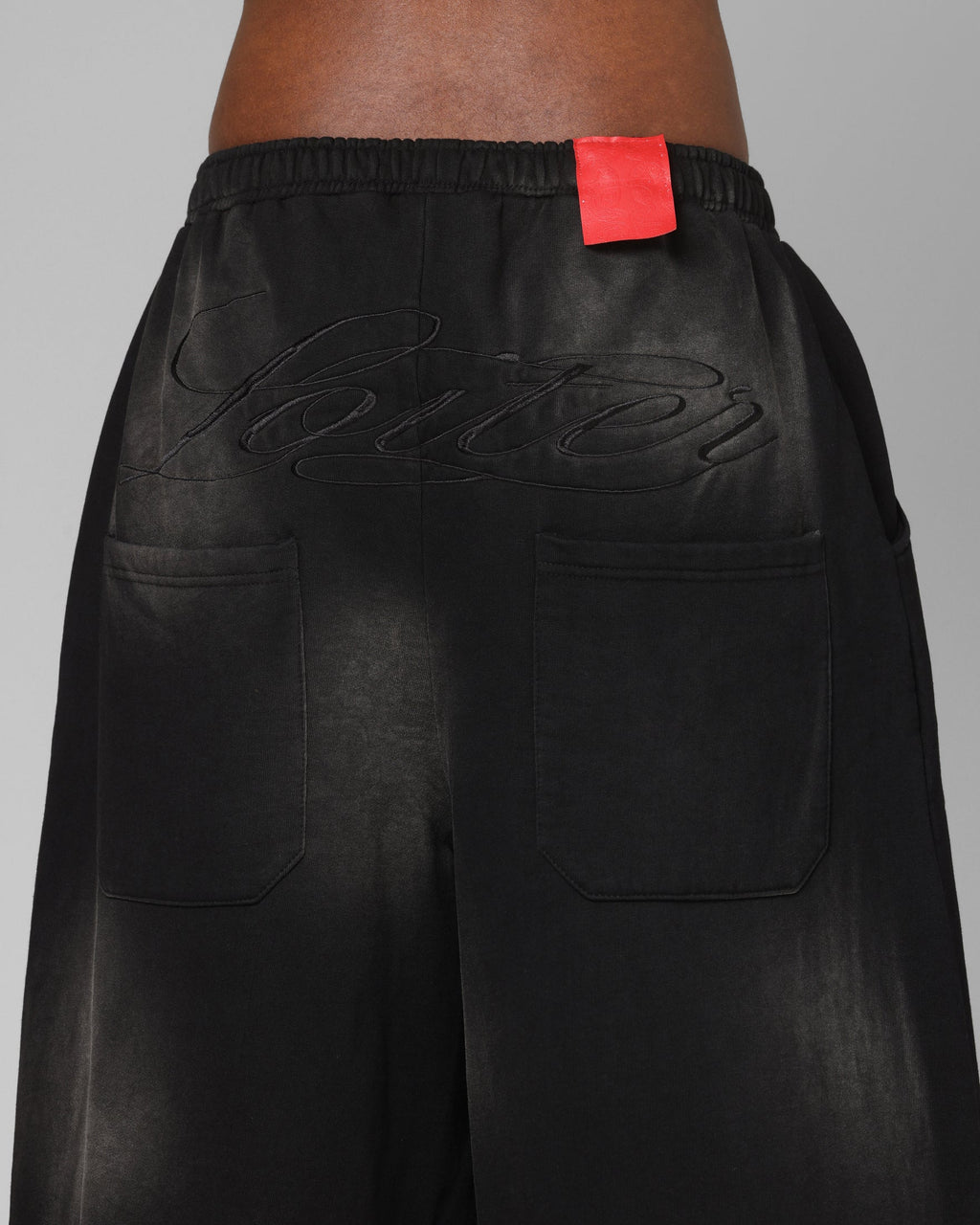 Loiter Purity Sweatpants Washed Black
