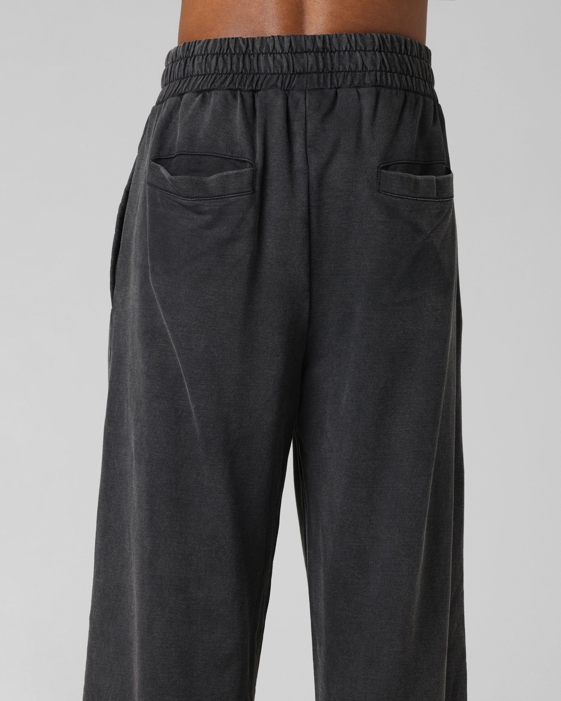 Loiter Destruction Sweatpants Black