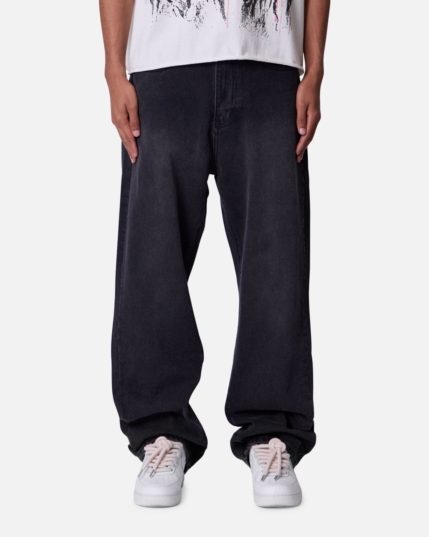 MNML Ultra Baggy Jeans Vintage Black