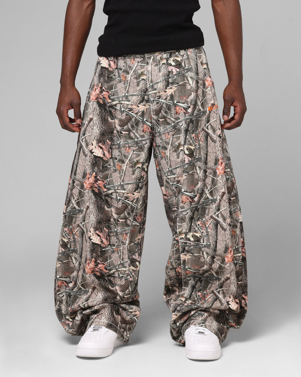 Loiter Biker Raver Jeans Real Tree Camo