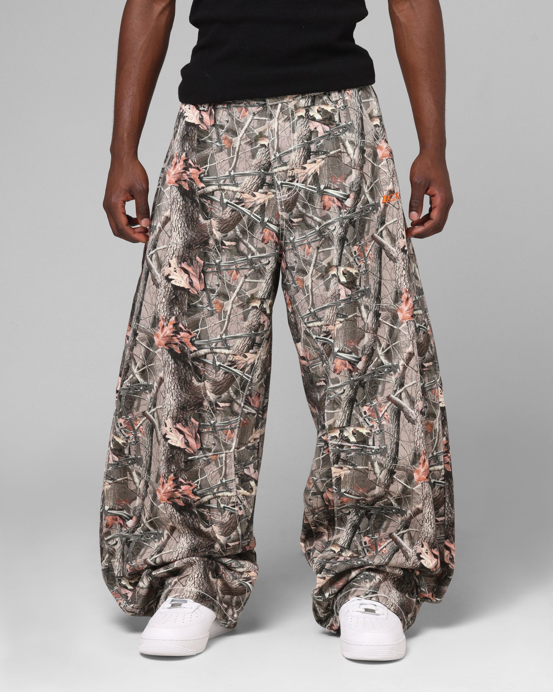Loiter Biker Raver Jeans Real Tree Camo