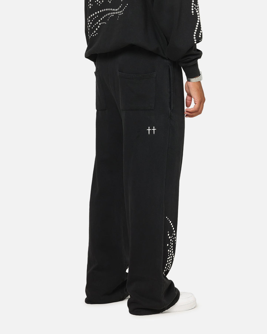 Saint Morta Sanctified Sweatpants Washed Black