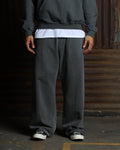 American Thrift Wide Leg Pants Washed Charcoal