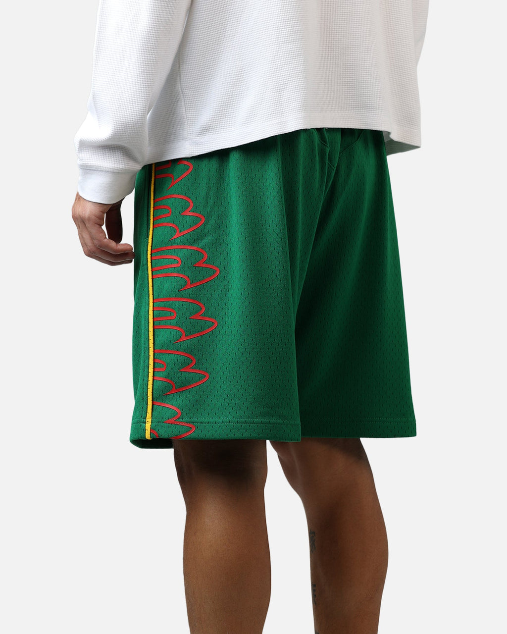 Mitchell & Ness Seattle Storm '07 Road Swingman Shorts Green