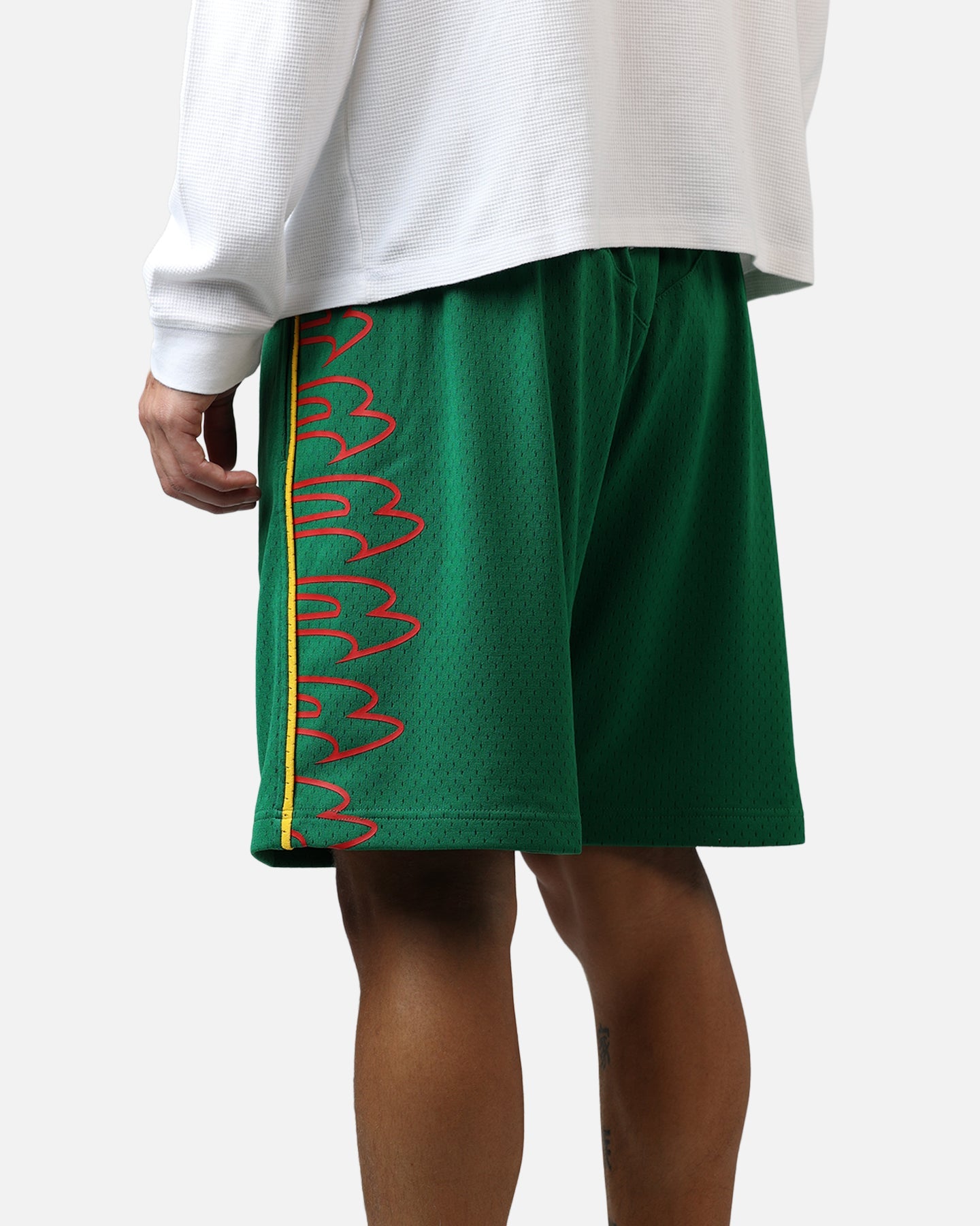Mitchell & Ness Seattle Storm '07 Road Swingman Shorts Green