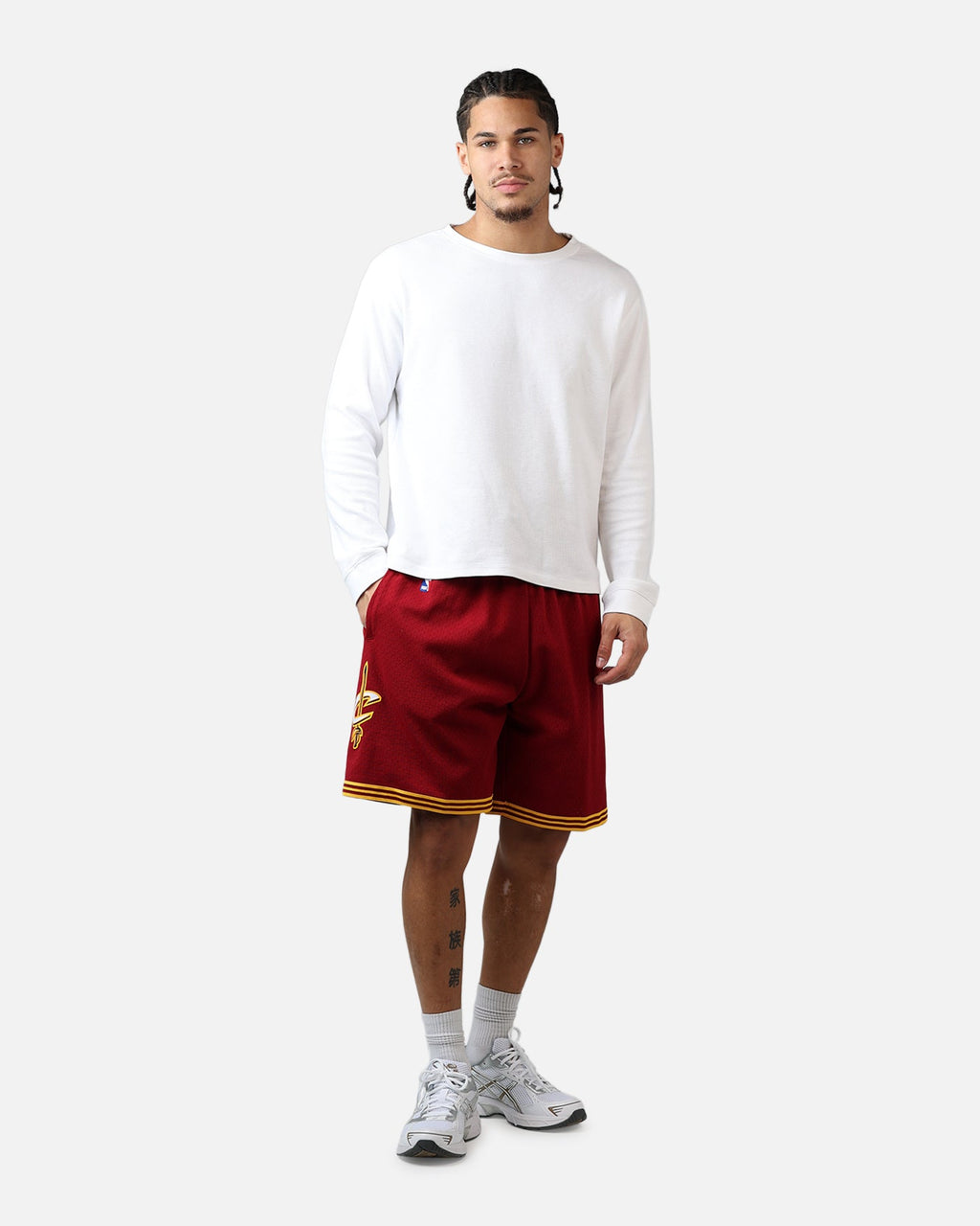 Mitchell & Ness Cleveland Cavaliers '15 Road Swingman Shorts Cardinal