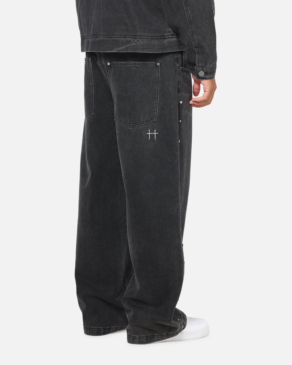 Saint Morta Amplus Divine Riot Jeans Black Shadow