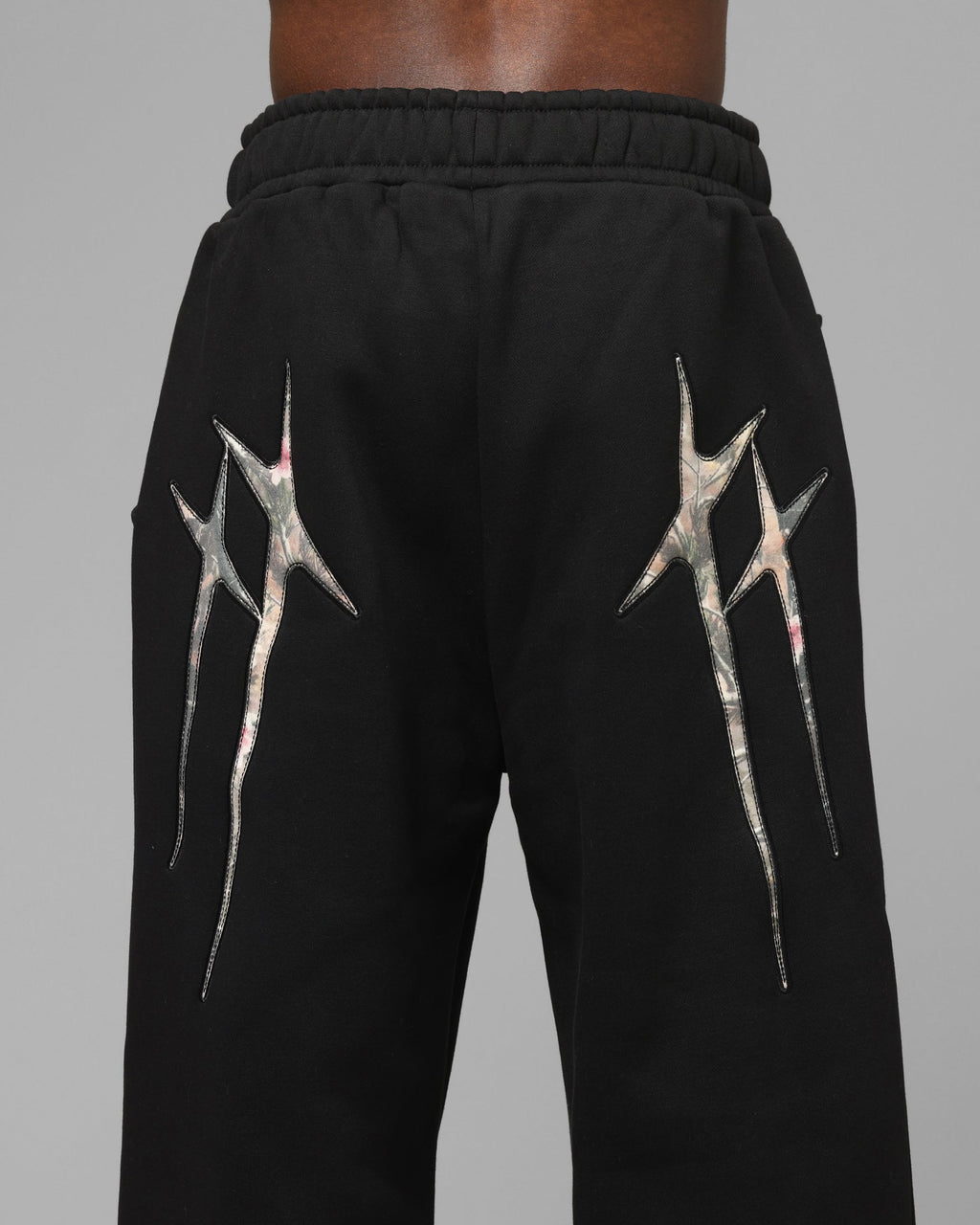 Loiter Premium Hybrid Sweat Pants Black/Camo