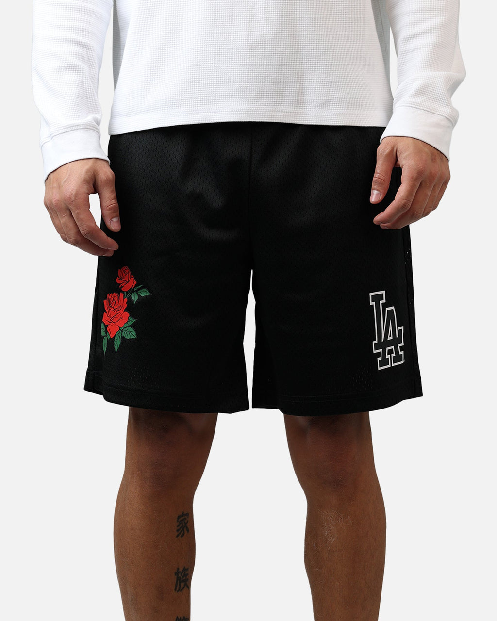 New Era Los Angeles Dodgers Rose Shorts Black