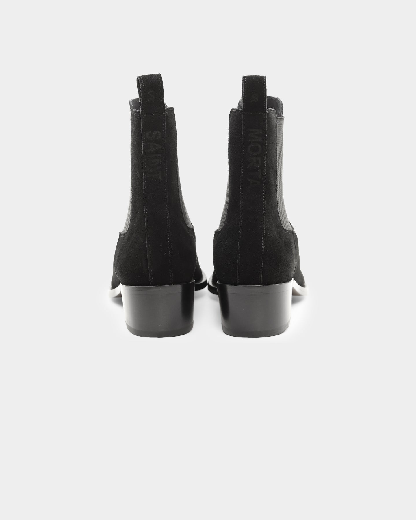Saint Morta Nomad Pointy Toe Chelsea Boot Black